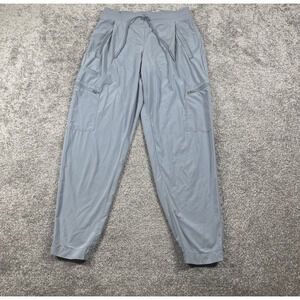 Athleta Pants Womens 4 Go Far Travel Jogger Cargo Stretch Zip Pockets Athleisure